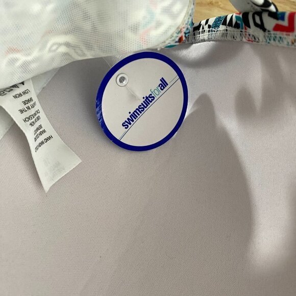 Swimsuits For All Bikini Swim Top Aztec Southwestern Print NWT Women's Size 16 - Picture 7 of 9